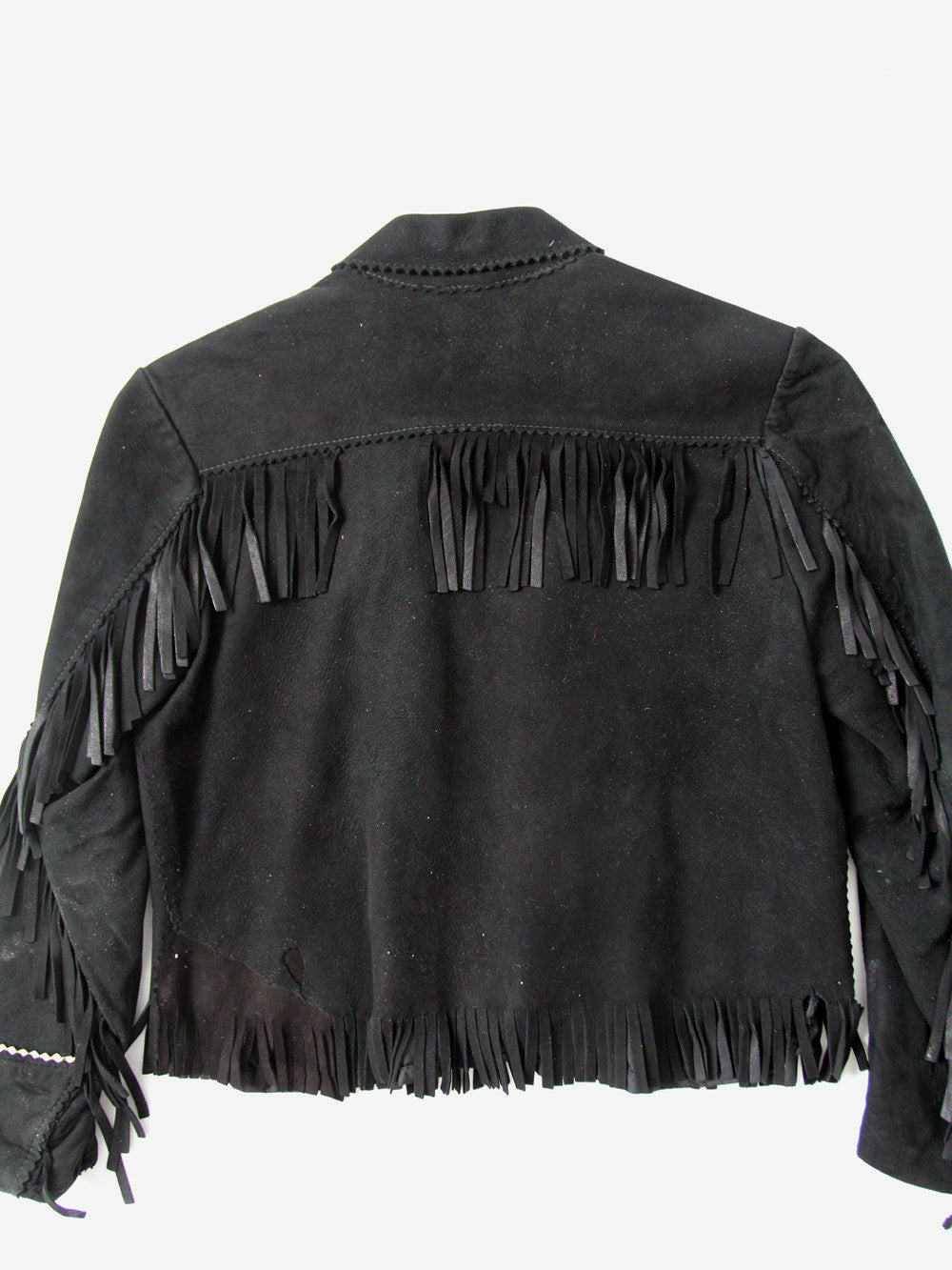 vintage children's western leather jacket
