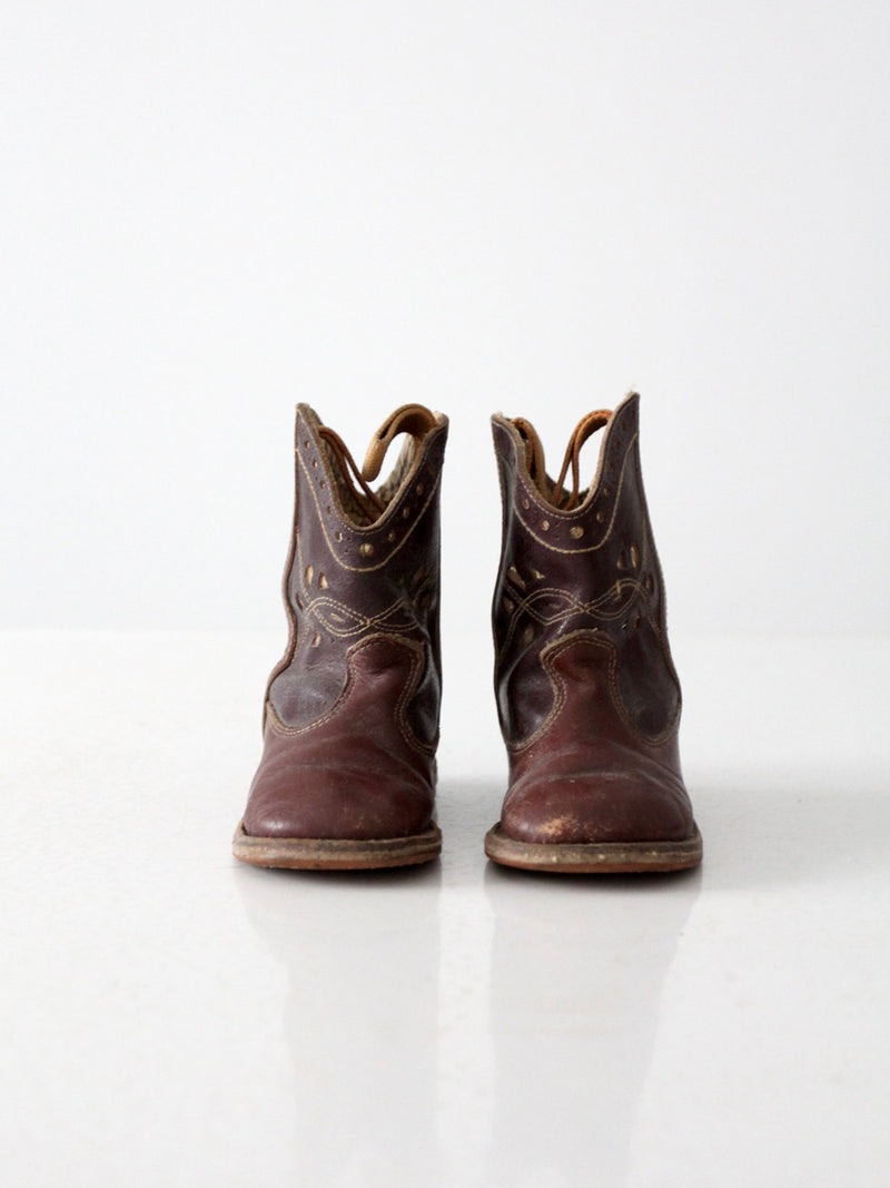 vintage children's cowboy boots
