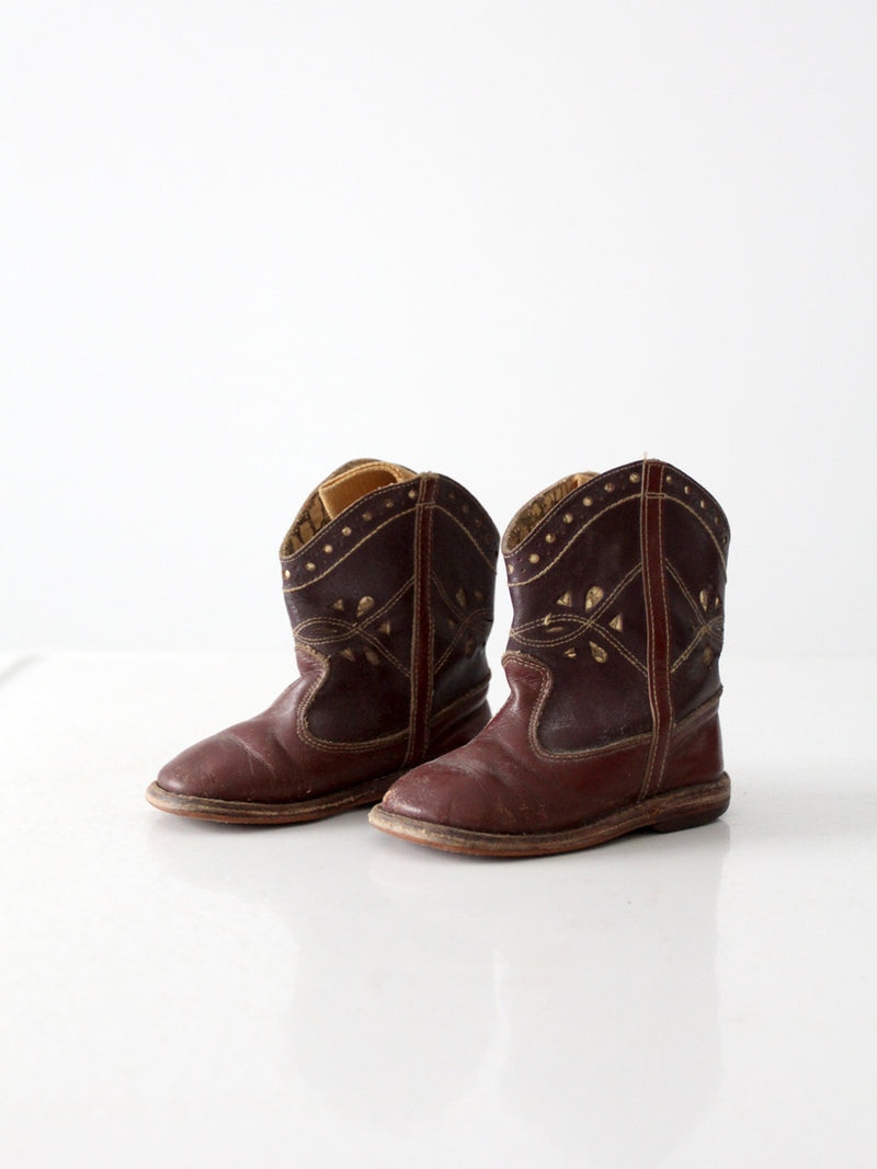 vintage children's cowboy boots