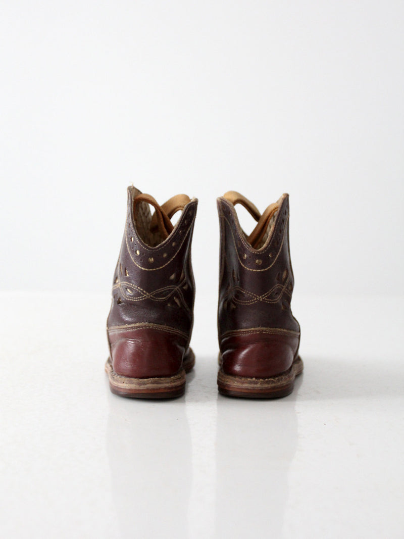 vintage children's cowboy boots