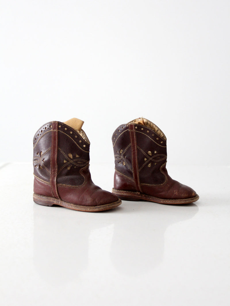 vintage children's cowboy boots