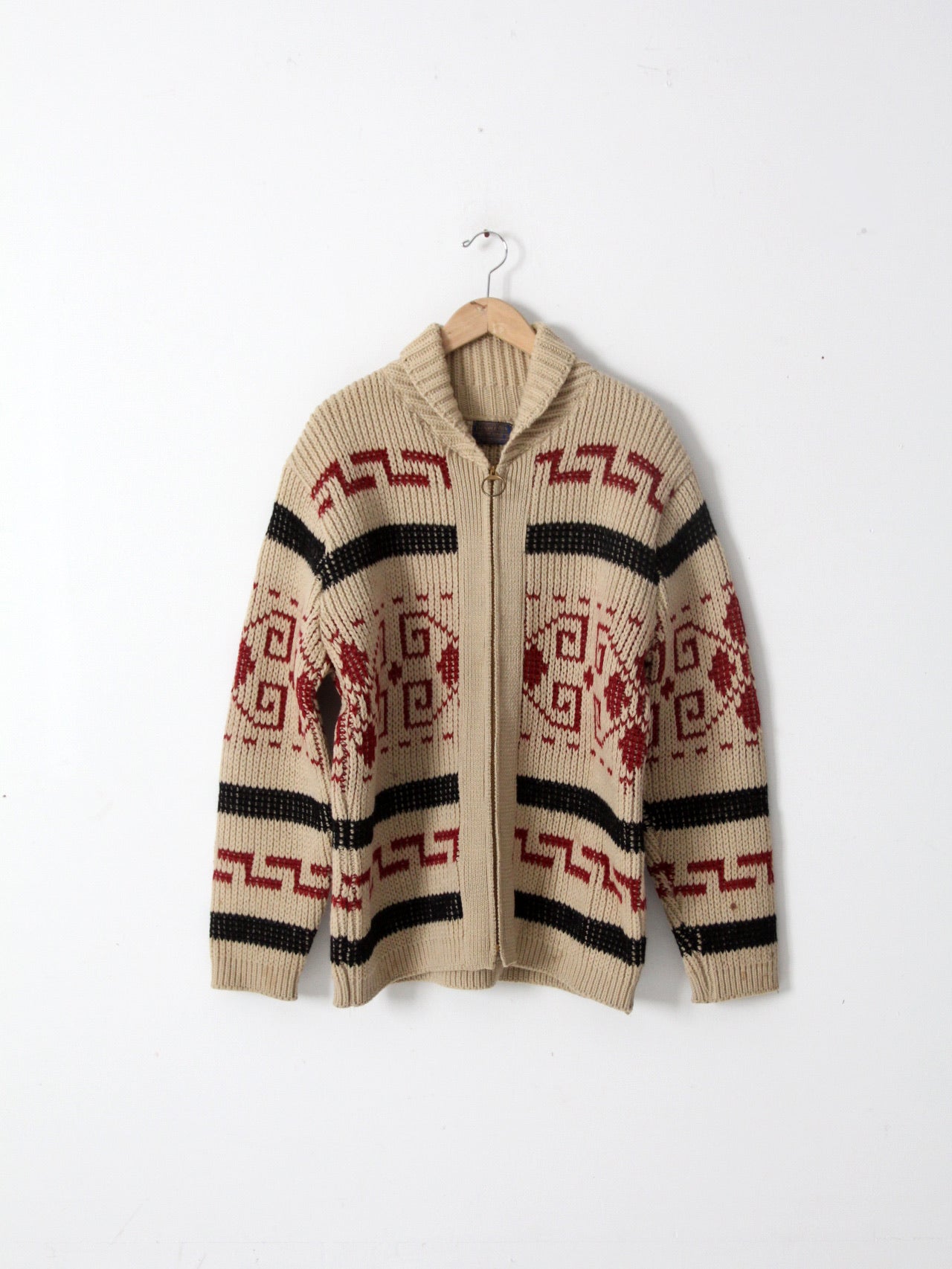vintage 70s Pendelton Cowichan style sweater – 86 Vintage