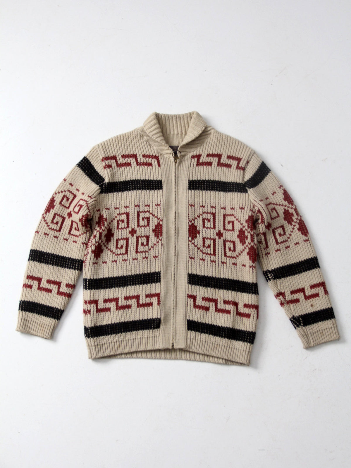vintage 70s Pendelton Cowichan style sweater – 86 Vintage