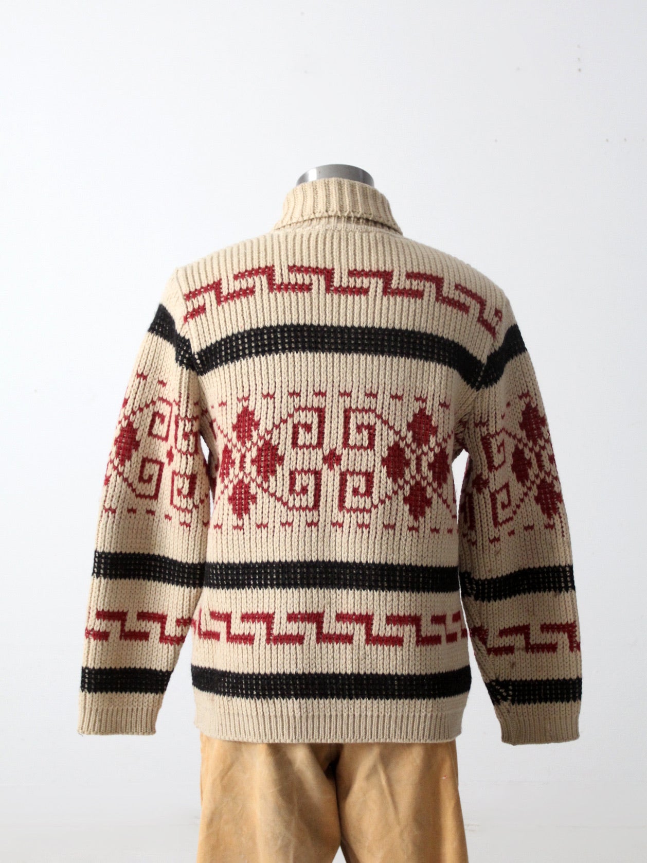 vintage 70s Pendelton Cowichan style sweater – 86 Vintage