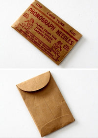 antique phonograph needle collection