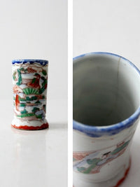 antique "Geisha Girl" Japanese porcelain dish collection