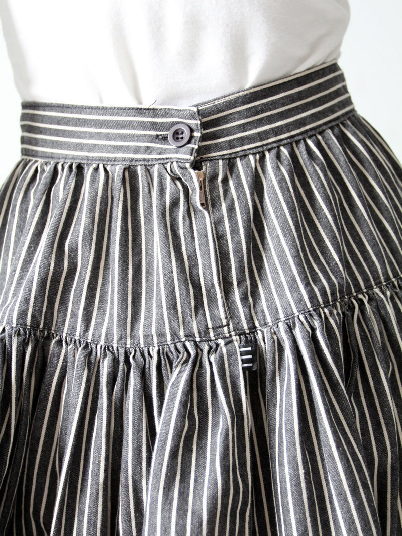 vintage Esprit stripe skirt