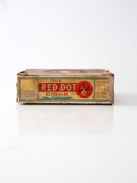 vintage cigar box