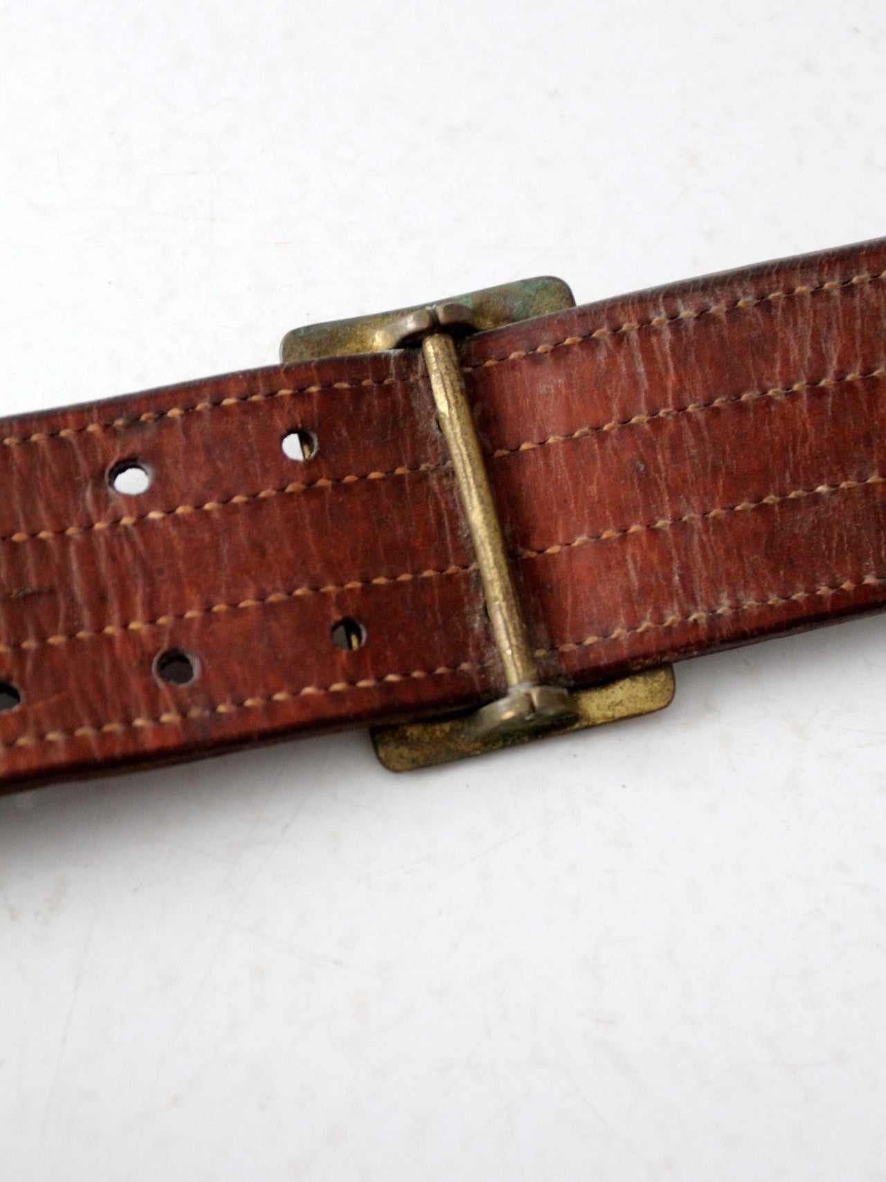 vintage leather belt