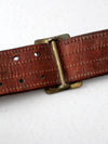 vintage leather belt