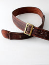 vintage mens belt