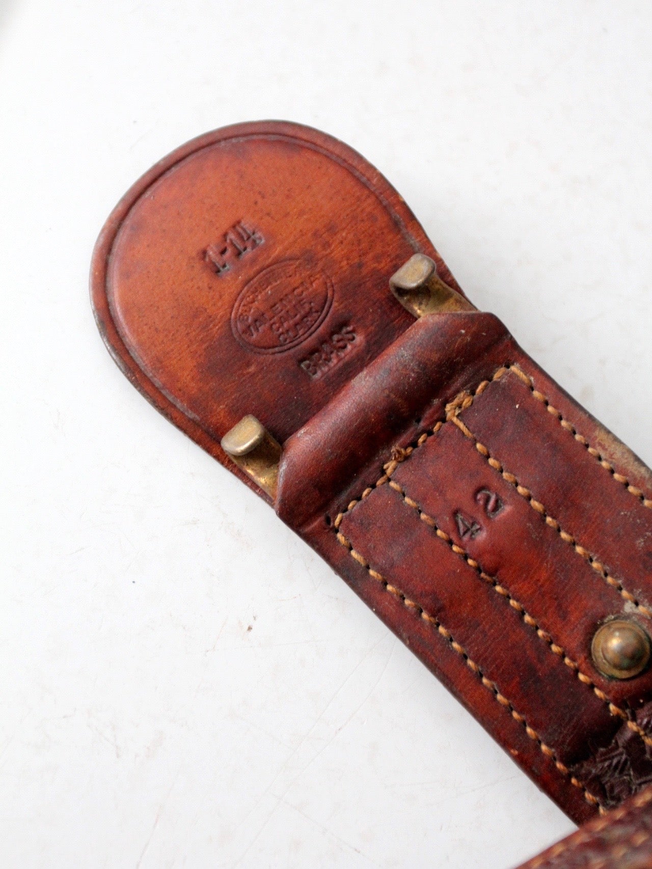 mens leather belt