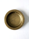 vintage Chinese etched brass bowl