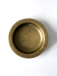 vintage Chinese etched brass bowl