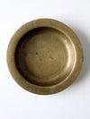 vintage Chinese etched brass bowl