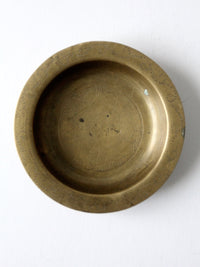 vintage Chinese etched brass bowl