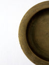vintage Chinese etched brass bowl