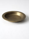 vintage Chinese etched brass bowl