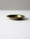 vintage Chinese etched brass bowl