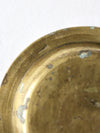 vintage Chinese etched brass bowl