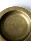 vintage Chinese etched brass bowl
