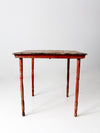 antique wooden folding table