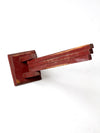 antique wall mount drying rack