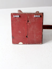 antique wall mount drying rack