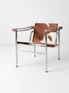 vintage Le Corbusier LC-1 sling chairs collection of 4