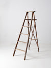 vintage wooden painter's ladder