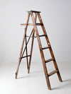 vintage wooden painter's ladder