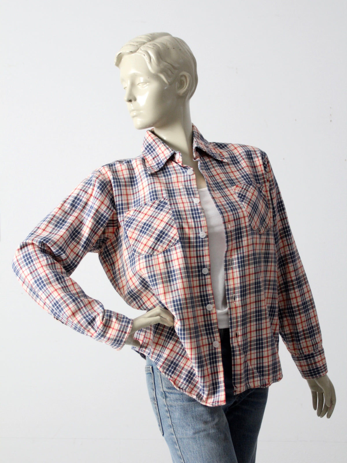 vintage plaid shirt