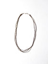 vintage heishi bead necklace