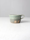 vintage studio pottery mug