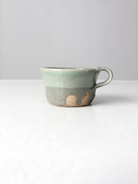 vintage studio pottery mug