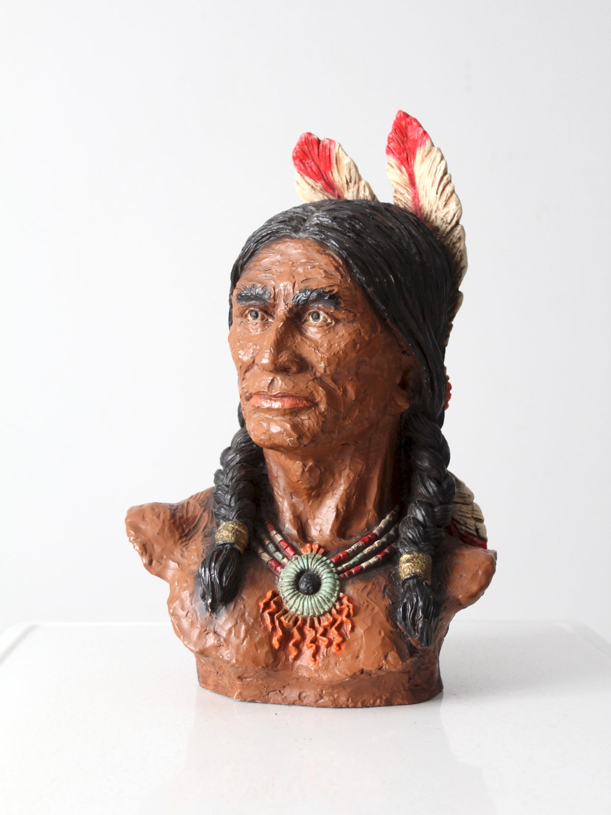 vintage V. Kendrick Native American bust