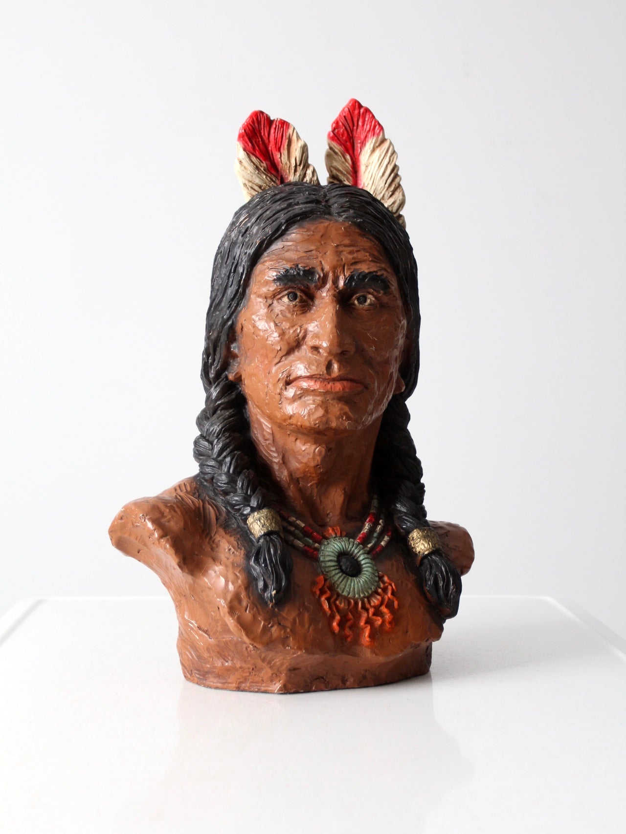 vintage V. Kendrick Native American bust – 86 Vintage