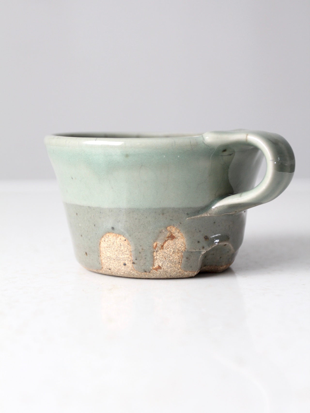 vintage studio pottery mug