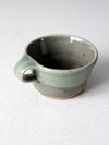 vintage studio pottery mug