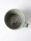 vintage studio pottery mug