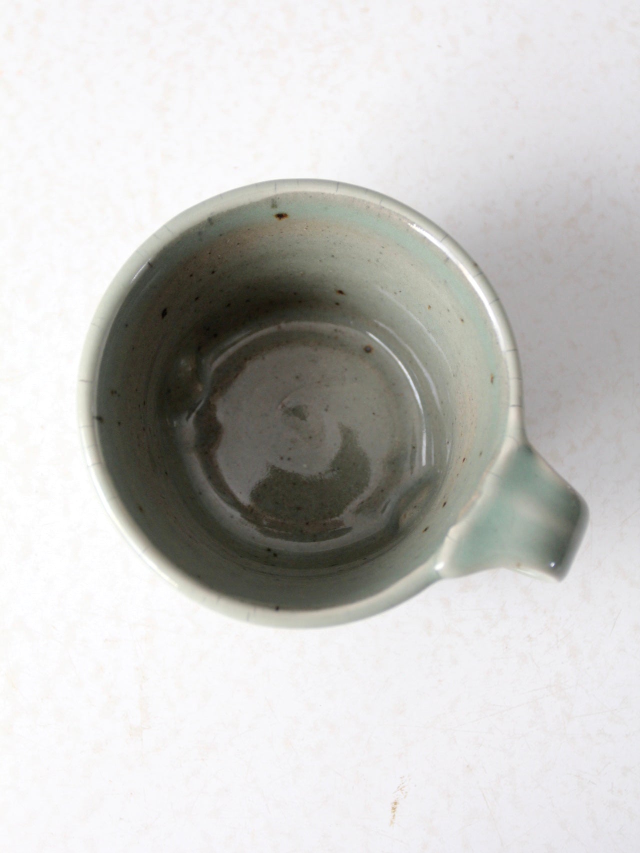 vintage studio pottery mug