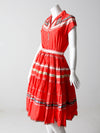 vintage 50s Thunderbird Fashions dress