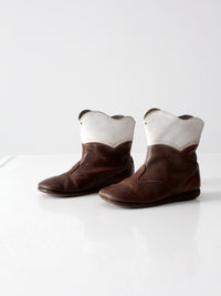 vintage 50s children's cowboy boots