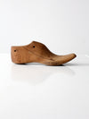 antique wooden shoe last