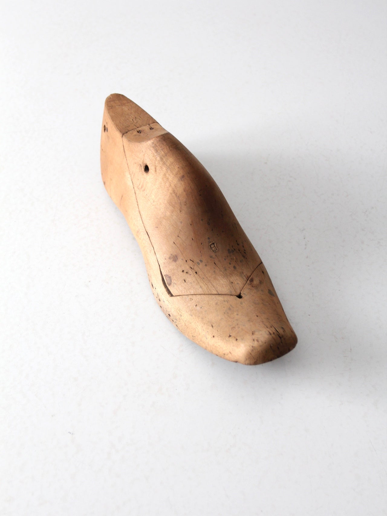 antique wooden shoe last
