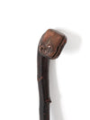 antique burl wood walking stick