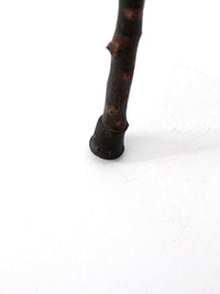 antique burl wood cane