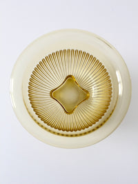vintage Depression glass bowl by Federal
