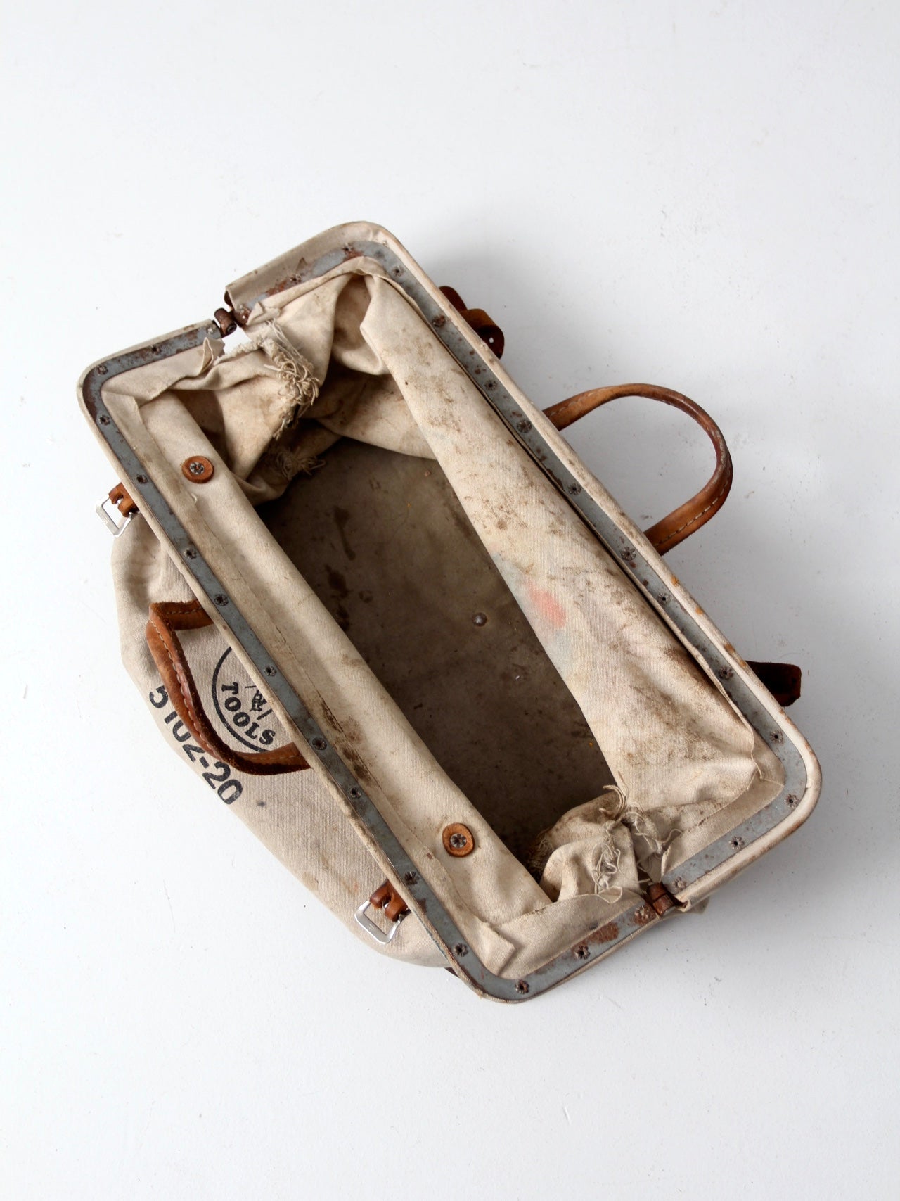Vintage canvas shop tool bag