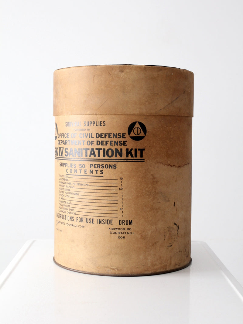 Survival Kit box circa 1962